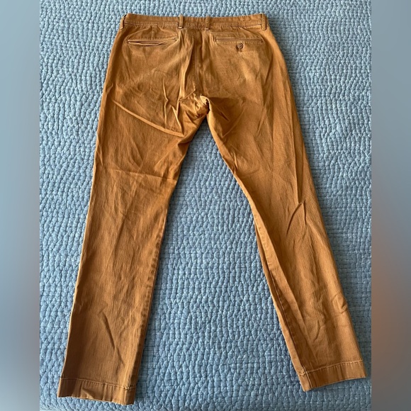 J. Crew Men’s Stretch Chino Pants Tan Caramel - 34x32 - Picture 5 of 10